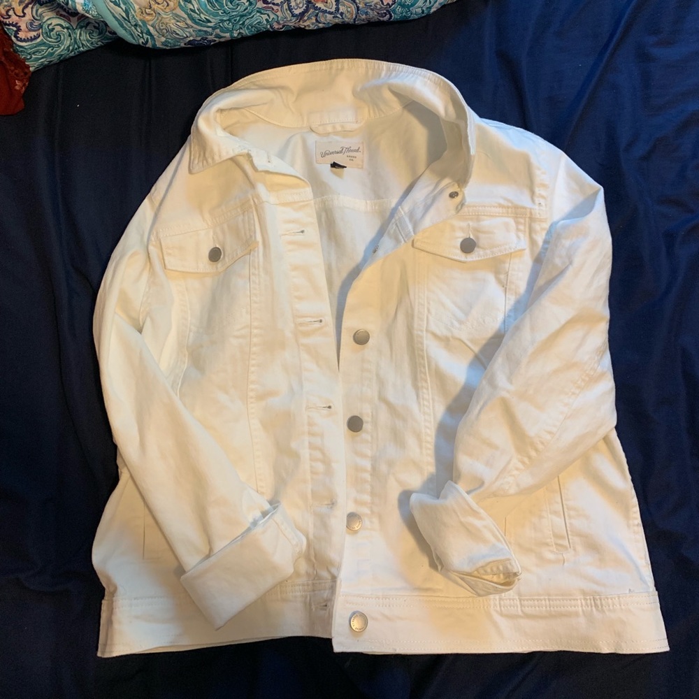 White Jean Jacket